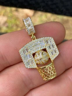 Solid 925 Sterling Silver Hip Hop Basketball Pendant Necklace Baguette Diamond 17 Solid 925 Sterling Silver Hip Hop Basketball Pendant Necklace Baguette Diamond -Harlem Bling Shop harlembling solid 925 sterling silver hip hop basketball pendant necklace baguette diamond 58596.1664392899