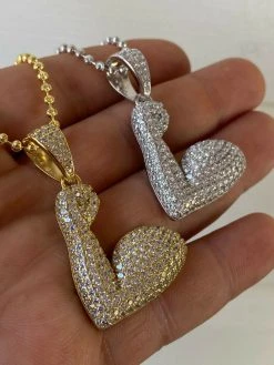 Solid 925 Sterling Silver Hip Hop Bicep Muscle Emoji Pendant Necklace Iced Gold 21 Solid 925 Sterling Silver Hip Hop Bicep Muscle Emoji Pendant Necklace Iced Gold -Harlem Bling Shop harlembling solid 925 sterling silver hip hop bicep muscle emoji pendant necklace iced gold 51127.1664387726