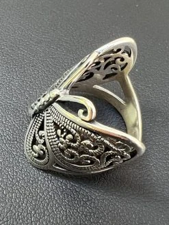 Solid 925 Sterling Silver Large Butterfly Ring Oxidized Rhodium Vintage Finish 14 Solid 925 Sterling Silver Large Butterfly Ring Oxidized Rhodium Vintage Finish -Harlem Bling Shop harlembling solid 925 sterling silver large butterfly ring oxidized rhodium vintage finish 12157.1664299811