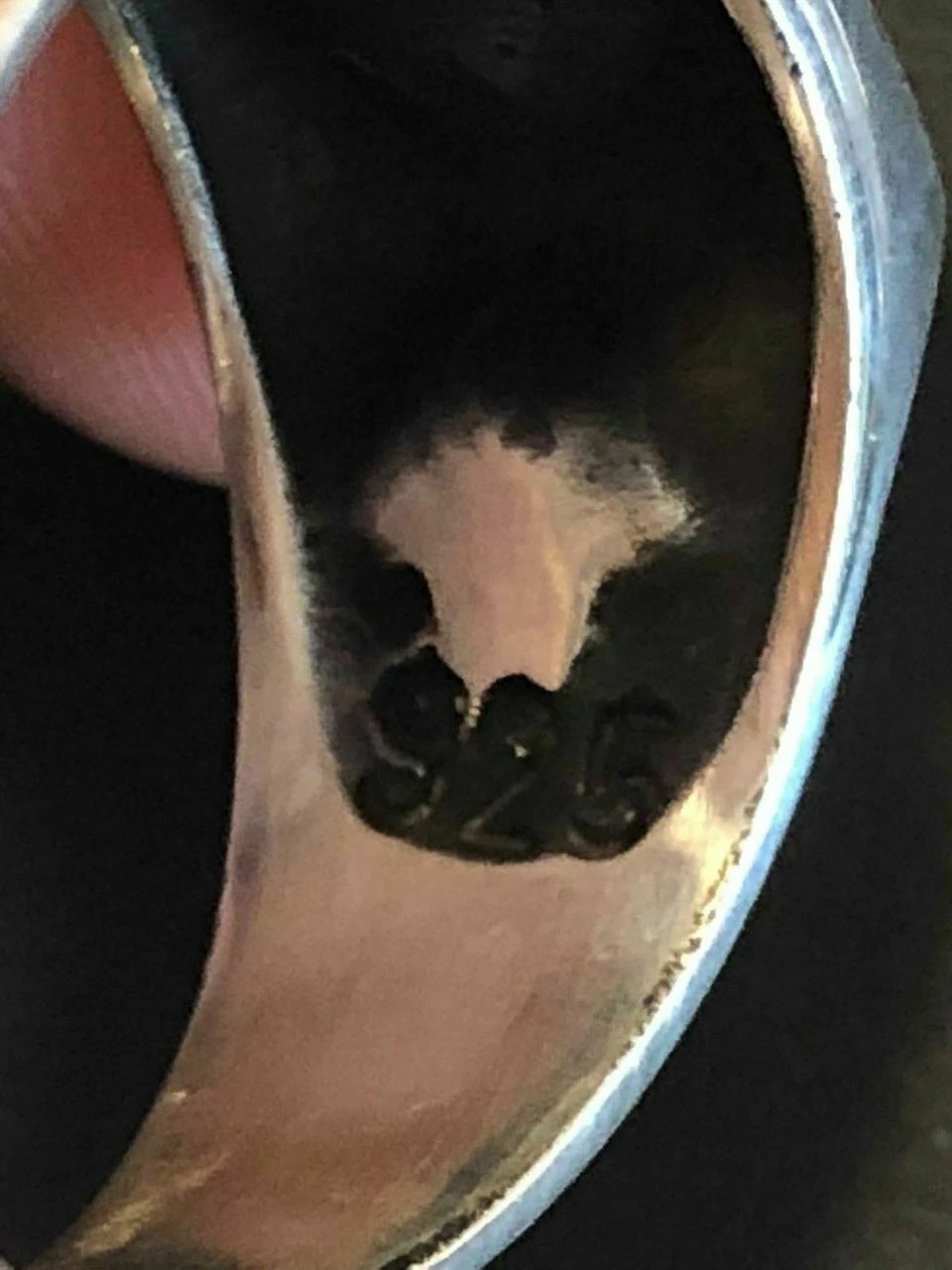 Solid 925 Sterling Silver Men Ace Of Spades Ring Lucky Poker Card Hand Size 7-13 10 Solid 925 Sterling Silver Men Ace Of Spades Ring Lucky Poker Card Hand Size 7-13 - Image 8