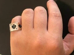 Solid 925 Sterling Silver Men Ace Of Spades Ring Lucky Poker Card Hand Size 7-13 23 Solid 925 Sterling Silver Men Ace Of Spades Ring Lucky Poker Card Hand Size 7-13 -Harlem Bling Shop harlembling solid 925 sterling silver men ace of spades ring lucky poker card hand size 7 13 76159.1664383198