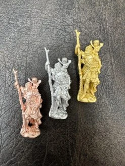 St Christopher Real 925 Silver / 14k Yellow Rose Gold Heavy 3D Pendant Necklace 35 St Christopher Real 925 Silver / 14k Yellow Rose Gold Heavy 3D Pendant Necklace -Harlem Bling Shop harlembling st christopher real 925 silver 14k yellow rose gold heavy 3d pendant necklace 11817.1688425173