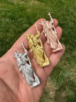 St Christopher Real 925 Silver / 14k Yellow Rose Gold Heavy 3D Pendant Necklace 28 St Christopher Real 925 Silver / 14k Yellow Rose Gold Heavy 3D Pendant Necklace -Harlem Bling Shop harlembling st christopher real 925 silver 14k yellow rose gold heavy 3d pendant necklace 36547.1688425146