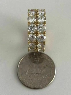 Tennis Ring 14k Gold & Solid 925 Silver Diamond Pinky Wedding Band Mens Womens -Harlem Bling Shop harlembling tennis ring 14k gold and solid 925 silver diamond pinky wedding band mens womens 03093.1664395691