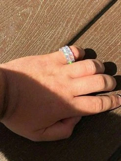 Tennis Ring 14k Gold & Solid 925 Silver Diamond Pinky Wedding Band Mens Womens -Harlem Bling Shop harlembling tennis ring 14k gold and solid 925 silver diamond pinky wedding band mens womens 26454.1664384315