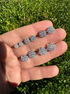 VVS Moissanite Studs Cluster Flower Set Earrings Real 925 Sterling Silver 6-11mm 32 VVS Moissanite Studs Cluster Flower Set Earrings Real 925 Sterling Silver 6-11mm -Harlem Bling Shop harlembling vvs moissanite studs cluster flower set earrings real 925 sterling silver 6 11mm 57457.1697510732