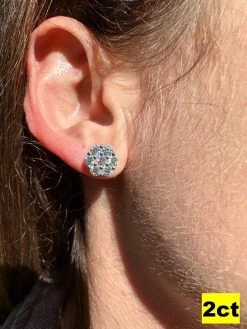 VVS Moissanite Studs Cluster Flower Set Earrings Real 925 Sterling Silver 6-11mm 26 VVS Moissanite Studs Cluster Flower Set Earrings Real 925 Sterling Silver 6-11mm -Harlem Bling Shop harlembling vvs moissanite studs cluster flower set earrings real 925 sterling silver 6 11mm 58121.1697510641