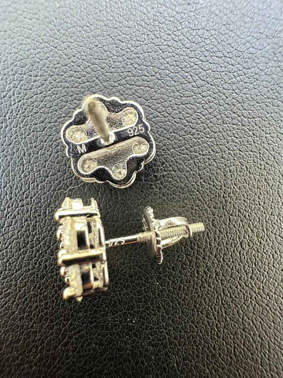 VVS Moissanite Studs Cluster Flower Set Earrings Real 925 Sterling Silver 6-11mm 17 VVS Moissanite Studs Cluster Flower Set Earrings Real 925 Sterling Silver 6-11mm - Image 15