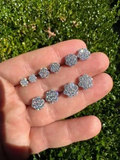 VVS Moissanite Studs Cluster Flower Set Earrings Real 925 Sterling Silver 6-11mm 27 VVS Moissanite Studs Cluster Flower Set Earrings Real 925 Sterling Silver 6-11mm -Harlem Bling Shop harlembling vvs moissanite studs cluster flower set earrings real 925 sterling silver 6 11mm 67145.1697510775