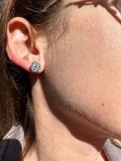VVS Moissanite Studs Cluster Flower Set Earrings Real 925 Sterling Silver 6-11mm 35 VVS Moissanite Studs Cluster Flower Set Earrings Real 925 Sterling Silver 6-11mm -Harlem Bling Shop harlembling vvs moissanite studs cluster flower set earrings real 925 sterling silver 6 11mm 94470.1697510770