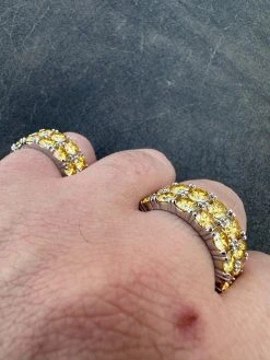 Yellow Canary Moissanite Ring Real 925 Silver Hip Hop Iced Tennis Band Big 10mm 40 Yellow Canary Moissanite Ring Real 925 Silver Hip Hop Iced Tennis Band Big 10mm -Harlem Bling Shop harlembling yellow canary moissanite ring real 925 silver hip hop iced tennis band big 10mm 71030.1679513043