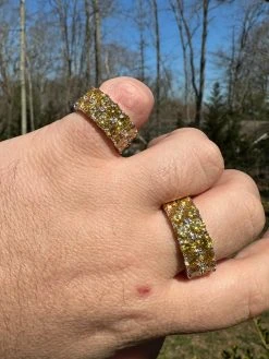 Yellow Canary Moissanite Ring Real 925 Silver Hip Hop Iced Tennis Band Big 10mm 35 Yellow Canary Moissanite Ring Real 925 Silver Hip Hop Iced Tennis Band Big 10mm -Harlem Bling Shop harlembling yellow canary moissanite ring real 925 silver hip hop iced tennis band big 10mm 79505.1679512956