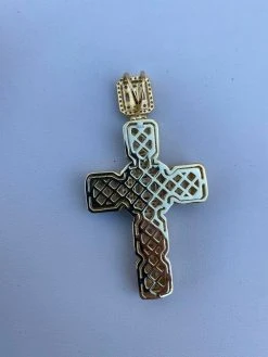 Yellow Gold Over Solid 925 Silver Men's Large Baguette Diamond Cross Necklace 2" 21 Yellow Gold Over Solid 925 Silver Men's Large Baguette Diamond Cross Necklace 2" -Harlem Bling Shop harlembling yellow gold over solid 925 silver mens large baguette diamond cross necklace 2 85360.1664397556