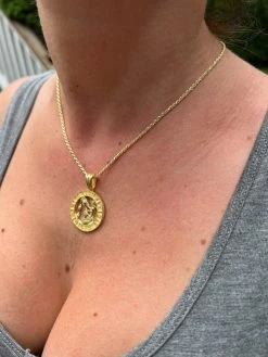 14k Gold Plated Real Solid 925 Silver Zodiac Astrology Sign Pendant Necklace 1" 22 14k Gold Plated Real Solid 925 Silver Zodiac Astrology Sign Pendant Necklace 1" -Harlem Bling Shop hip hop 14k gold plated real solid 925 silver zodiac astrology sign pendant necklace 1 26317.1664301884