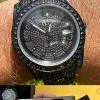 16.1 Ct Black MOISSANITE Mens Presidential Watch Iced Bust Down Hip Hop 1 16.1 Ct Black MOISSANITE Mens Presidential Watch Iced Bust Down Hip Hop -Harlem Bling Shop hip hop 16.1 ct black moissanite mens presidential watch iced bust down hip hop 40981.1682627622