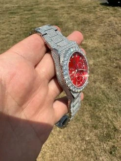 35ct MOISSANITE Red Face Mens Perpetual Calendar Real Watch Auto Iced Hip Hop 36 35ct MOISSANITE Red Face Mens Perpetual Calendar Real Watch Auto Iced Hip Hop -Harlem Bling Shop hip hop 35ct moissanite red face mens perpetual calendar real watch auto iced hip hop 32876.1689291369