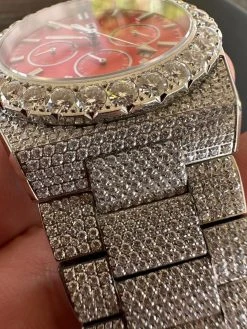 35ct MOISSANITE Red Face Mens Perpetual Calendar Real Watch Auto Iced Hip Hop 39 35ct MOISSANITE Red Face Mens Perpetual Calendar Real Watch Auto Iced Hip Hop -Harlem Bling Shop hip hop 35ct moissanite red face mens perpetual calendar real watch auto iced hip hop 73561.1689291092