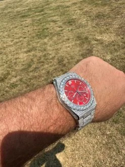 35ct MOISSANITE Red Face Mens Perpetual Calendar Real Watch Auto Iced Hip Hop 34 35ct MOISSANITE Red Face Mens Perpetual Calendar Real Watch Auto Iced Hip Hop -Harlem Bling Shop hip hop 35ct moissanite red face mens perpetual calendar real watch auto iced hip hop 74002.1689291088