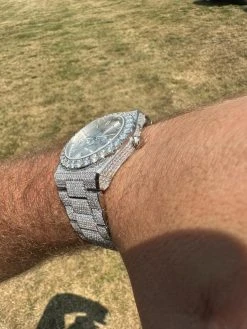 35ct MOISSANITE White Face Mens Perpetual Calendar Real Watch Auto Iced Hip Hop 35 35ct MOISSANITE White Face Mens Perpetual Calendar Real Watch Auto Iced Hip Hop -Harlem Bling Shop hip hop 35ct moissanite white face mens perpetual calendar real watch auto iced hip hop 19665.1689291328