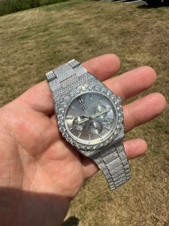 35ct MOISSANITE White Face Mens Perpetual Calendar Real Watch Auto Iced Hip Hop 37 35ct MOISSANITE White Face Mens Perpetual Calendar Real Watch Auto Iced Hip Hop -Harlem Bling Shop hip hop 35ct moissanite white face mens perpetual calendar real watch auto iced hip hop 50974.1689291006