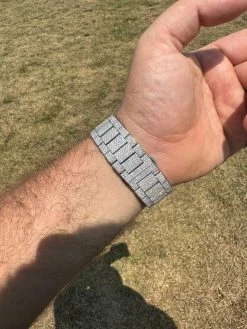 35ct MOISSANITE White Face Mens Perpetual Calendar Real Watch Auto Iced Hip Hop 32 35ct MOISSANITE White Face Mens Perpetual Calendar Real Watch Auto Iced Hip Hop -Harlem Bling Shop hip hop 35ct moissanite white face mens perpetual calendar real watch auto iced hip hop 60087.1689291393