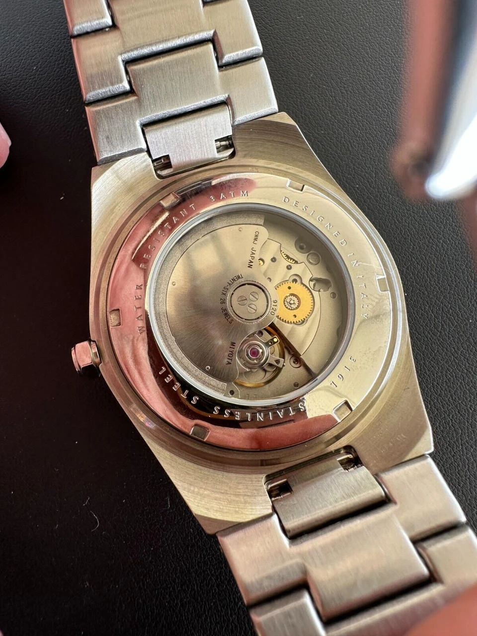 35ct MOISSANITE White Face Mens Perpetual Calendar Real Watch Auto Iced Hip Hop 4 35ct MOISSANITE White Face Mens Perpetual Calendar Real Watch Auto Iced Hip Hop - Image 2