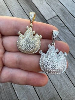 4ct MOISSANITE Real 925 Sterling Silver Hip Hop Fire Emoji Pendant Necklace 24 4ct MOISSANITE Real 925 Sterling Silver Hip Hop Fire Emoji Pendant Necklace -Harlem Bling Shop hip hop 4ct moissanite real 925 sterling silver hip hop fire emoji pendant necklace 36583.1664300865