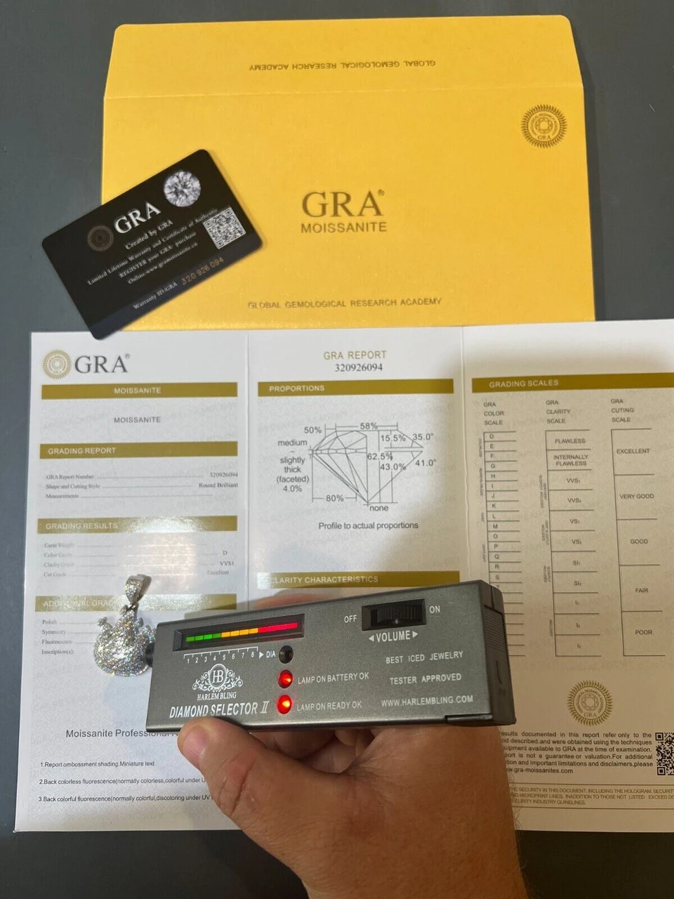 4ct MOISSANITE Real 925 Sterling Silver Hip Hop Fire Emoji Pendant Necklace 6 4ct MOISSANITE Real 925 Sterling Silver Hip Hop Fire Emoji Pendant Necklace - Image 4