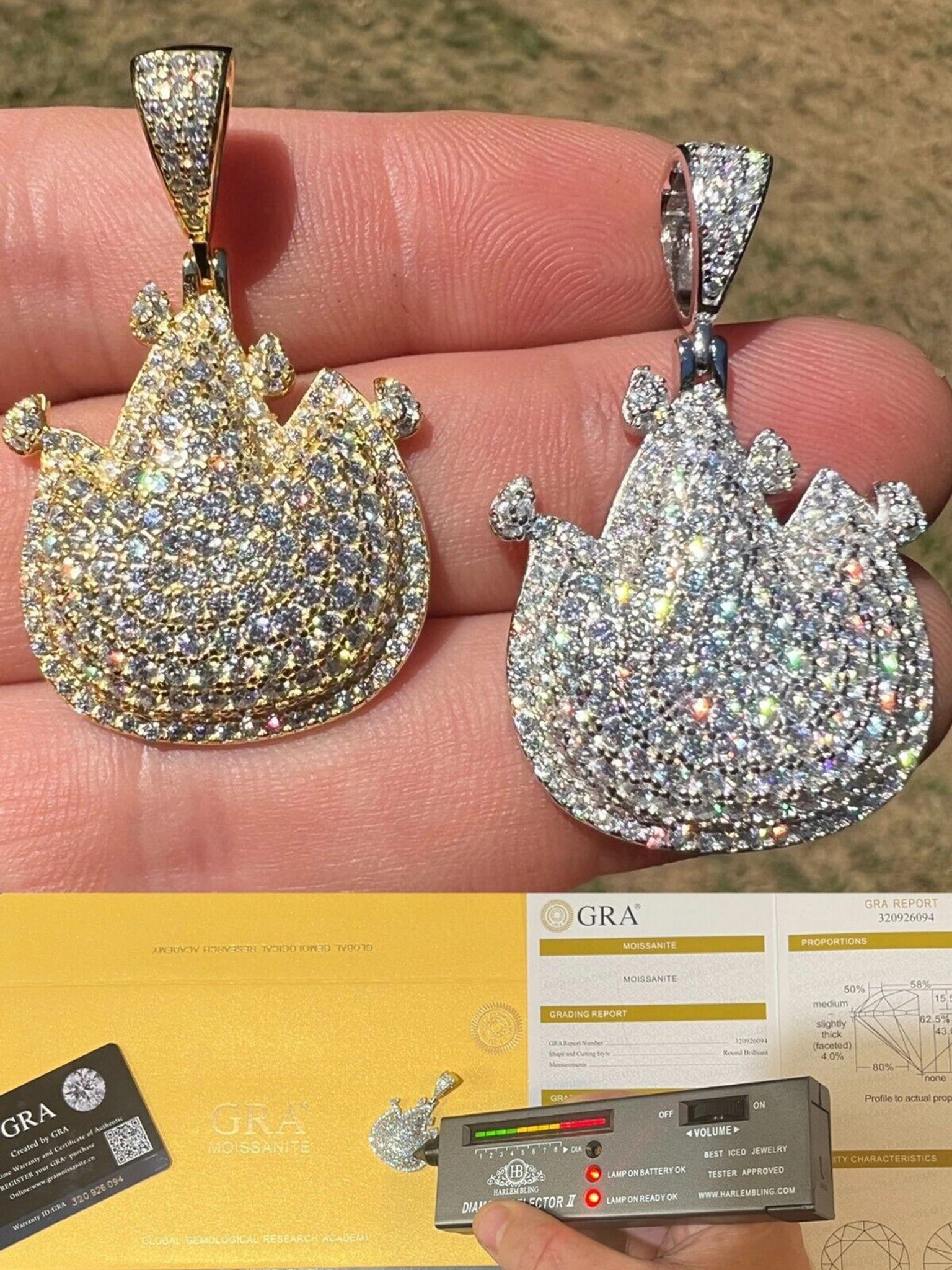 4ct MOISSANITE Real 925 Sterling Silver Hip Hop Fire Emoji Pendant Necklace 3 4ct MOISSANITE Real 925 Sterling Silver Hip Hop Fire Emoji Pendant Necklace