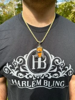 Black MOISSANITE Real 925 Silver / Gold Enamel Jesus Piece Pendant Necklace 28 Black MOISSANITE Real 925 Silver / Gold Enamel Jesus Piece Pendant Necklace -Harlem Bling Shop hip hop black moissanite real 925 silver gold enamel jesus piece pendant necklace 57935.1697770476