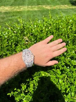 Bust Down Automatic MOISSANITE Watch Iced Two Tone Rose Gold Pass Diamond Tester 15 Bust Down Automatic MOISSANITE Watch Iced Two Tone Rose Gold Pass Diamond Tester -Harlem Bling Shop hip hop bust down automatic moissanite watch iced two tone rose gold pass diamond tester 40279.1664300431