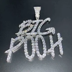 Custom Made Iced Hip Hop Out Pendant Ring Necklace Any Logo Or Design Jewelry -Harlem Bling Shop hip hop custom made iced hip hop out pendant ring necklace any logo or design jewelry 00319.1664301396