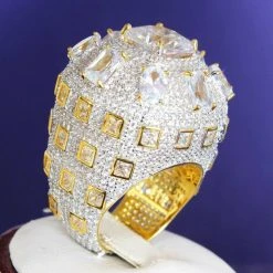 Custom Made Iced Hip Hop Out Pendant Ring Necklace Any Logo Or Design Jewelry -Harlem Bling Shop hip hop custom made iced hip hop out pendant ring necklace any logo or design jewelry 83324.1664301857