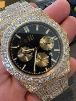 Honeycomb Set 35ct MOISSANITE Gold Mens Perpetual Skeleton Watch Iced Hip Hop Passes Tester ✅ 41 Honeycomb Set 35ct MOISSANITE Gold Mens Perpetual Skeleton Watch Iced Hip Hop Passes Tester ✅ -Harlem Bling Shop hip hop honeycomb set 35ct moissanite gold mens perpetual skeleton watch iced hip hop passes tester 48202.1668524643