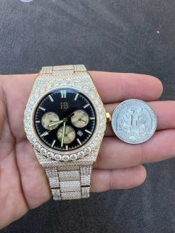 Honeycomb Set 35ct MOISSANITE Gold Mens Perpetual Skeleton Watch Iced Hip Hop Passes Tester ✅ 31 Honeycomb Set 35ct MOISSANITE Gold Mens Perpetual Skeleton Watch Iced Hip Hop Passes Tester ✅ -Harlem Bling Shop hip hop honeycomb set 35ct moissanite gold mens perpetual skeleton watch iced hip hop passes tester 70421.1668524568