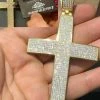 Iced 7ct Moissanite Huge 14k Gold Vermeil Cross Pendant Men's Pass Diamond Test 1 Iced 7ct Moissanite Huge 14k Gold Vermeil Cross Pendant Men's Pass Diamond Test -Harlem Bling Shop hip hop iced 7ct moissanite huge 14k gold vermeil cross pendant mens pass diamond test 87607.1665671395