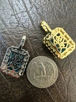 Hip Hop Iced Moissanite & Blue Stone Bling Pendant Necklace Pass Diamond Test 25 Hip Hop Iced Moissanite & Blue Stone Bling Pendant Necklace Pass Diamond Test -Harlem Bling Shop hip hop iced moissanite and blue stone bling pendant necklace pass diamond test 20377.1664302157