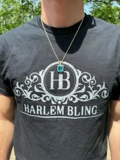 Hip Hop Iced Moissanite & Blue Stone Bling Pendant Necklace Pass Diamond Test 18 Hip Hop Iced Moissanite & Blue Stone Bling Pendant Necklace Pass Diamond Test -Harlem Bling Shop hip hop iced moissanite and blue stone bling pendant necklace pass diamond test 40546.1664301832