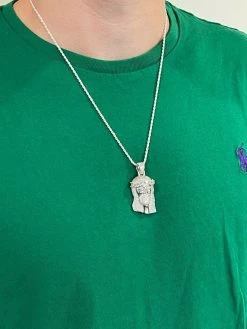 Iced MOISSANITE Real Silver Gold Jesus Piece Pendant Necklace Diamond Tester ✅ 25 Iced MOISSANITE Real Silver Gold Jesus Piece Pendant Necklace Diamond Tester ✅ -Harlem Bling Shop hip hop iced moissanite real silver gold jesus piece pendant necklace diamond tester 04869.1664356489