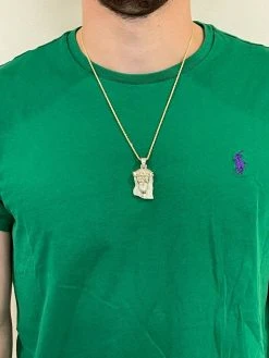 Iced MOISSANITE Real Silver Gold Jesus Piece Pendant Necklace Diamond Tester ✅ 24 Iced MOISSANITE Real Silver Gold Jesus Piece Pendant Necklace Diamond Tester ✅ -Harlem Bling Shop hip hop iced moissanite real silver gold jesus piece pendant necklace diamond tester 66432.1664355359