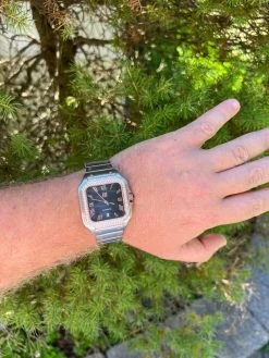 Men's 2.5ct MOISSANITE Watch Hip Hop Two Tone Rose Gold Plated Automatic Black 16 Men's 2.5ct MOISSANITE Watch Hip Hop Two Tone Rose Gold Plated Automatic Black -Harlem Bling Shop hip hop mens 2.5ct moissanite watch hip hop two tone rose gold plated automatic black 10571.1664299459