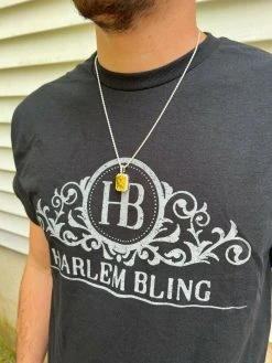 Mens Hip Hop Iced Moissanite & Yellow Simulated Canary Diamond Pendant Necklace 19 Mens Hip Hop Iced Moissanite & Yellow Simulated Canary Diamond Pendant Necklace -Harlem Bling Shop hip hop mens hip hop iced moissanite and yellow simulated canary diamond pendant necklace 66829.1664361763