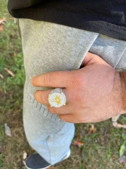 MOISSANITE 14k Gold Vermeil Masonic Ring Pass Diamond Test Pinky Hip Hop Mason 22 MOISSANITE 14k Gold Vermeil Masonic Ring Pass Diamond Test Pinky Hip Hop Mason -Harlem Bling Shop hip hop moissanite 14k gold vermeil masonic ring pass diamond test pinky hip hop mason 69243.1664361727