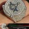 MOISSANITE 925 Silver Masonic Ring Pass Diamond Test Pinky Hip Hop Free Mason 2 MOISSANITE 925 Silver Masonic Ring Pass Diamond Test Pinky Hip Hop Free Mason -Harlem Bling Shop hip hop moissanite 925 silver masonic ring pass diamond test pinky hip hop free mason 39913.1664358189
