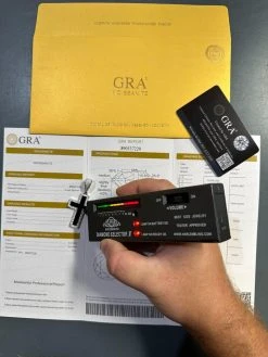 MOISSANITE Cross Pendant Iced Necklace Black Enamel Real 925 Silver 3 Sizes 28 MOISSANITE Cross Pendant Iced Necklace Black Enamel Real 925 Silver 3 Sizes -Harlem Bling Shop hip hop moissanite cross pendant iced necklace black enamel real 925 silver 3 sizes 42440.1694654862