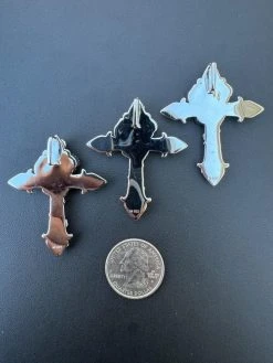 MOISSANITE Cross W. Rose Thorns Pendant Iced Necklace Real 925 Silver / 14k Gold 29 MOISSANITE Cross W. Rose Thorns Pendant Iced Necklace Real 925 Silver / 14k Gold -Harlem Bling Shop hip hop moissanite cross w rose thorns pendant iced necklace real 925 silver 14k gold 81004.1704266761