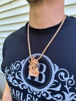 MOISSANITE Devil Satan Heavy Pendant - Iced Diablo Demon Necklace Real 925 Silver 30 MOISSANITE Devil Satan Heavy Pendant - Iced Diablo Demon Necklace Real 925 Silver -Harlem Bling Shop hip hop moissanite devil satan heavy pendant iced moissanite demon necklace real 925 silver 11158.1694828165