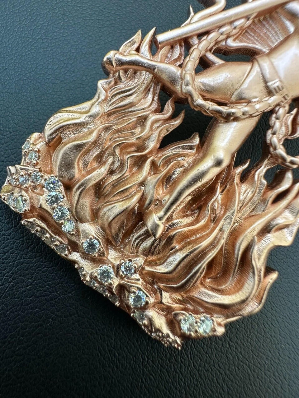 MOISSANITE Devil Satan Heavy Pendant - Iced Diablo Demon Necklace Real 925 Silver 13 MOISSANITE Devil Satan Heavy Pendant - Iced Diablo Demon Necklace Real 925 Silver - Image 11