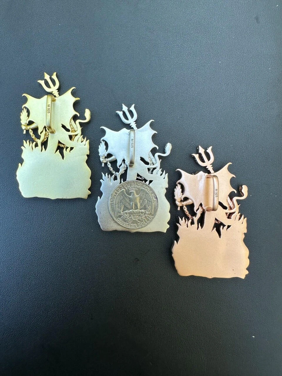 MOISSANITE Devil Satan Heavy Pendant - Iced Diablo Demon Necklace Real 925 Silver 17 MOISSANITE Devil Satan Heavy Pendant - Iced Diablo Demon Necklace Real 925 Silver - Image 15