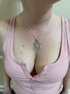 MOISSANITE Hip Hop New York Pendant Iced Real 925 Silver Necklace Mens Ladies -Harlem Bling Shop hip hop moissanite hip hop new york pendant iced real 925 silver necklace mens ladies 31428.1664300973